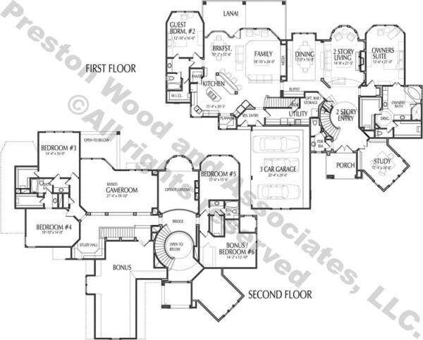 Two Story House Plan D0329