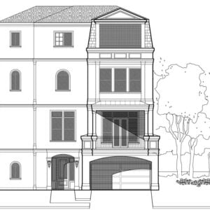 Townhouse Plan E5030 A1.1