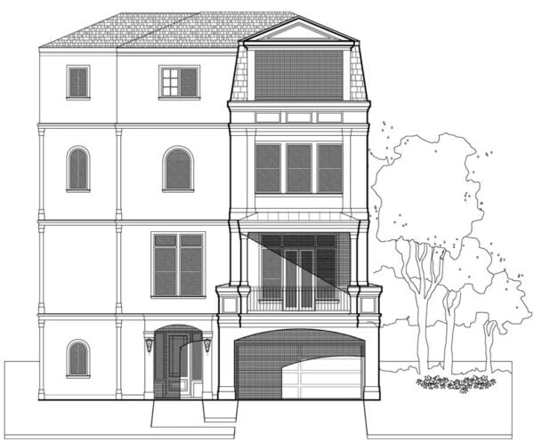 Townhouse Plan E5030 A1.1