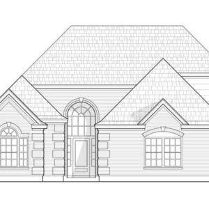 One Story House Plan C7028