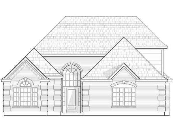 One Story House Plan C7028