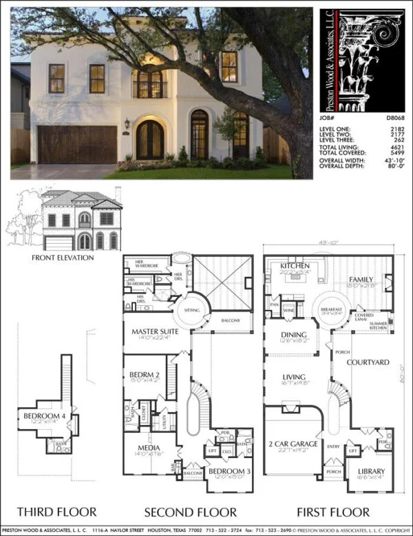 Urban House Plan D8068