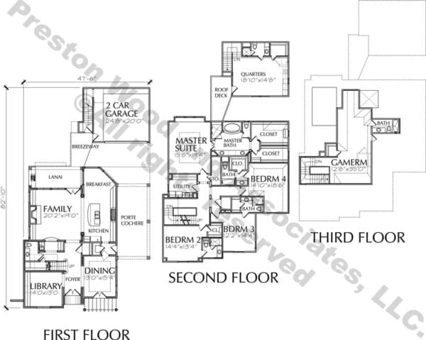 Two Story Home Plan D5199