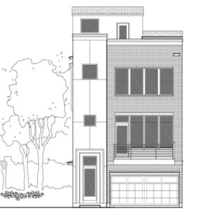 Townhouse Plan E2226 A1.1