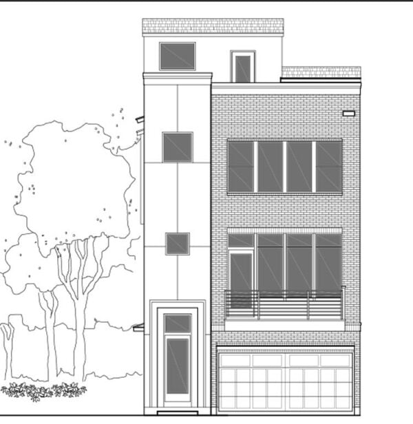 Townhouse Plan E2226 A1.1