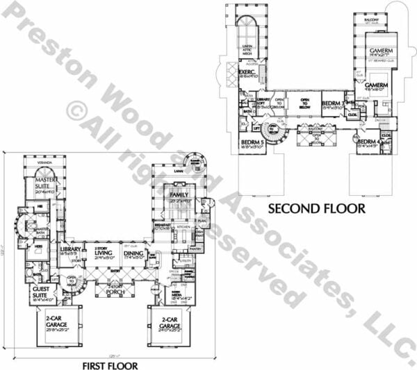 Two Story House Plan D7080