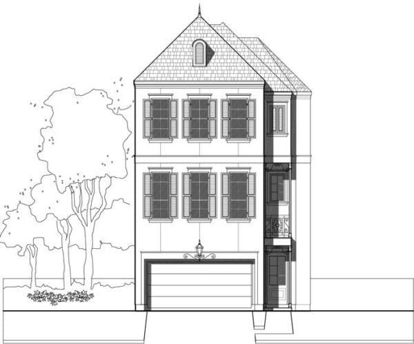 Townhouse Plan E1155 D1.1