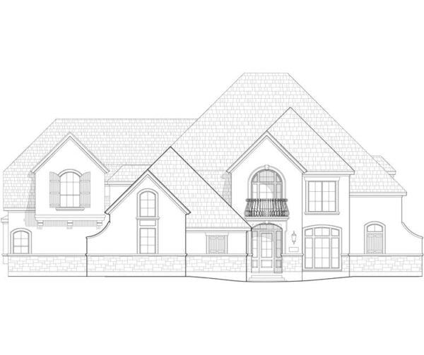 Two Story House Plan C5339