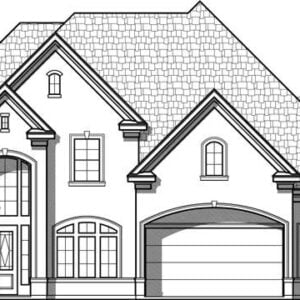 Two Story House Plan D2242