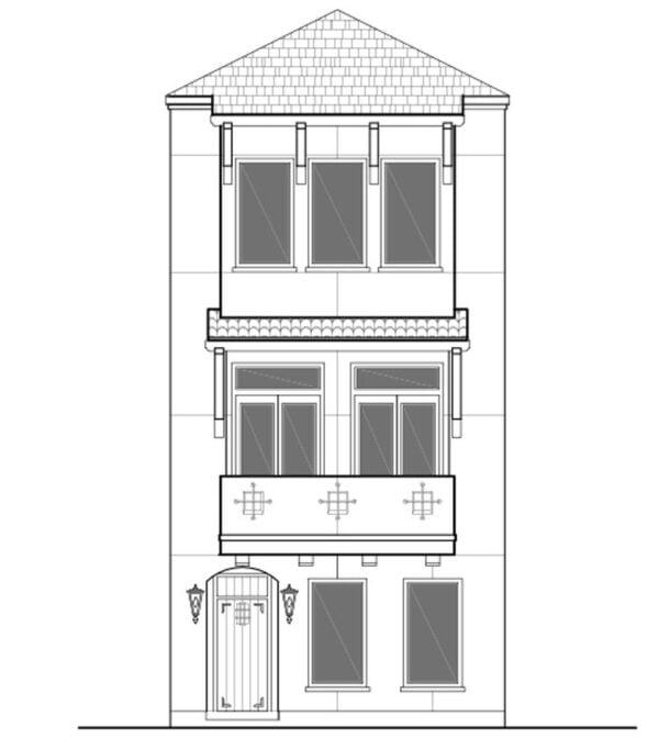 Townhouse Plan E2036 C1.2