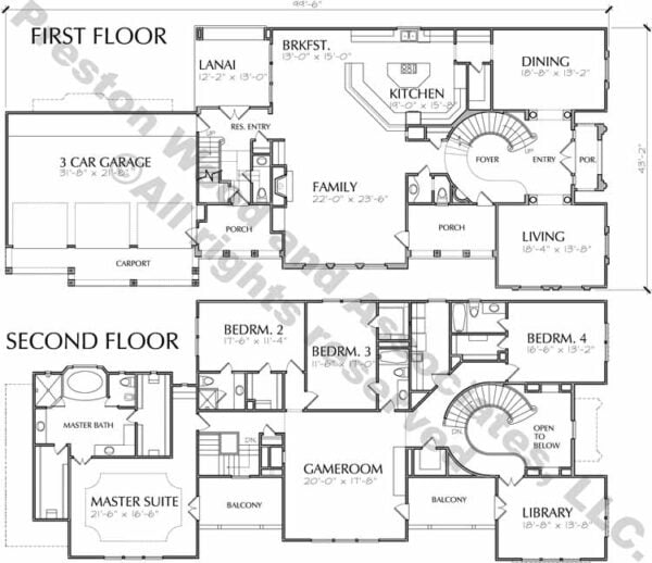 Urban House Plan C9314