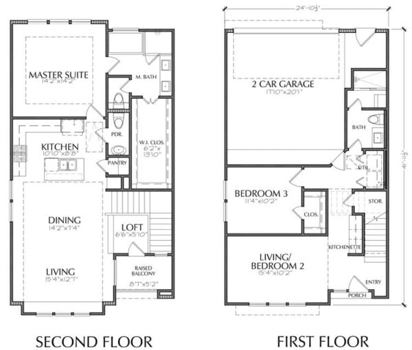 Townhouse Plan E2136 C1.1