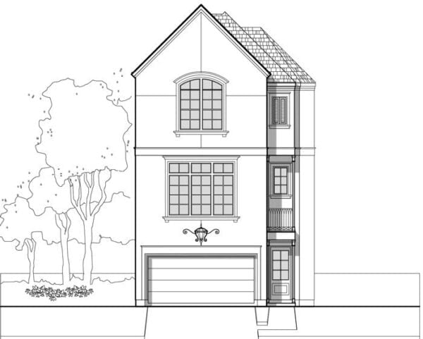 Townhouse Plan E1036 B1.2