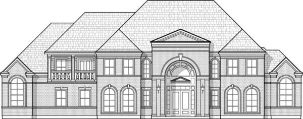 Two Story House Plan D0170