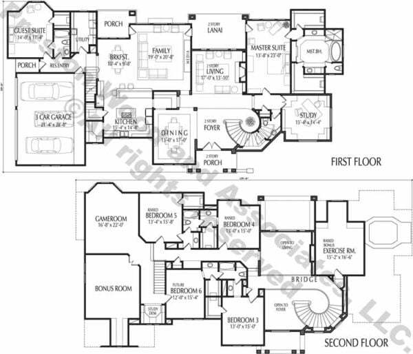 Two Story House Plan D0328