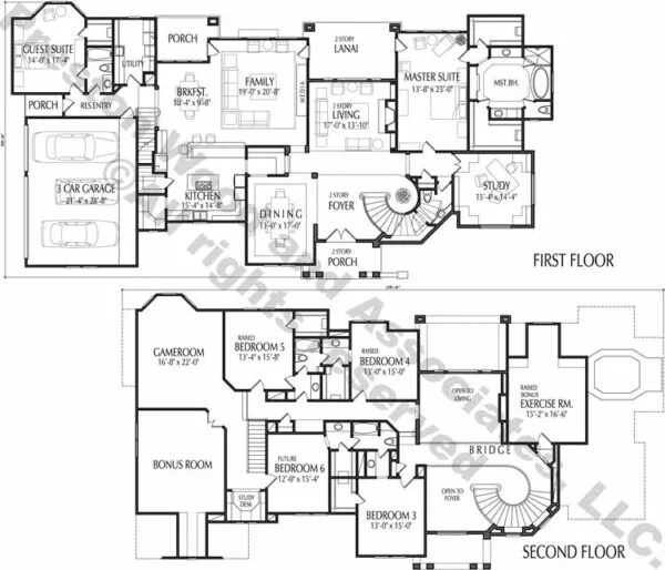 Two Story House Plan D0328