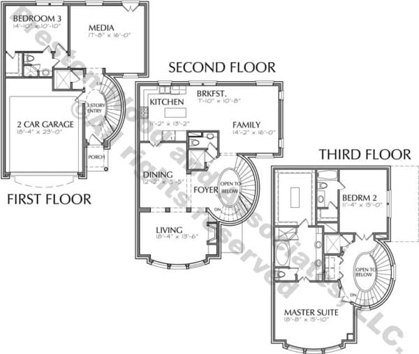 Townhouse Plan D0129