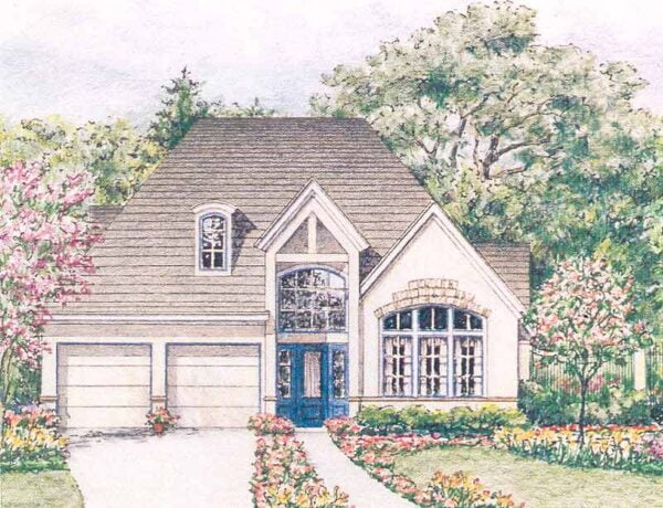 One Story Home Plan C5356