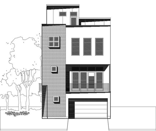 Townhouse Plan E3214 A2.1