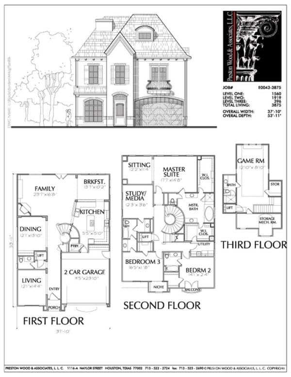 Urban House Plan E0043