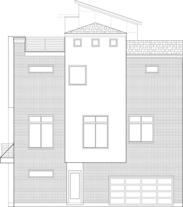 Townhouse Plan E2066 A4.2