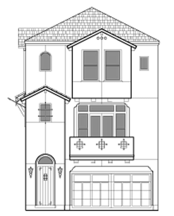 Townhouse Plan E2200 B1.1