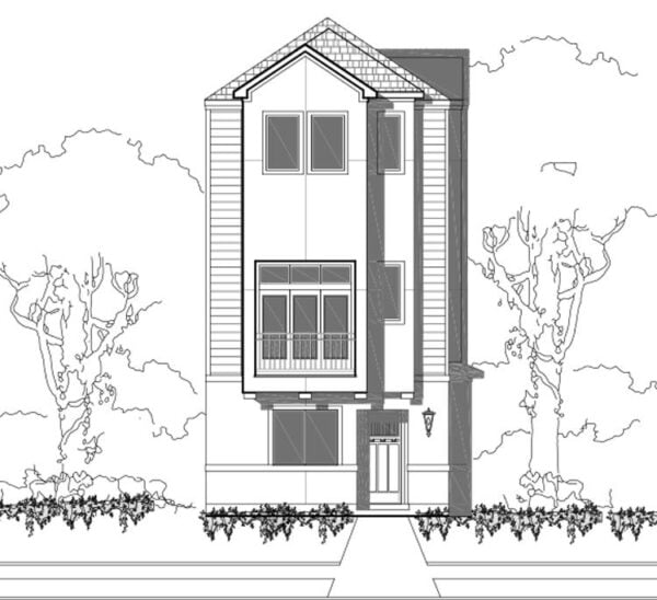 Townhouse Plan E2230 A1.1