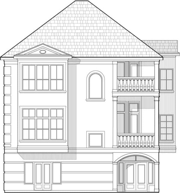 Urban House Plan C8212