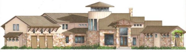 Two Story House Plan D7089