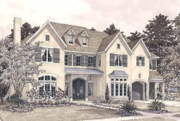 Two Story Home Plan aD3048