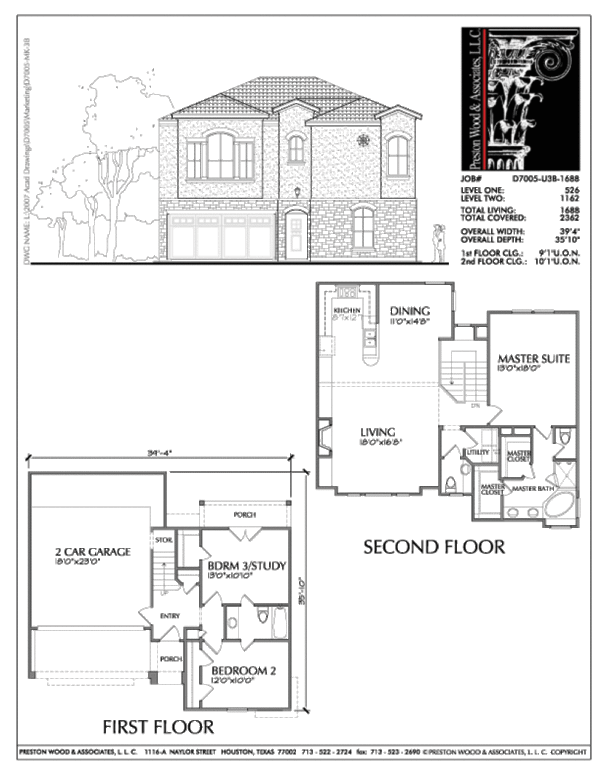 Urban Home Plan D7005 3B