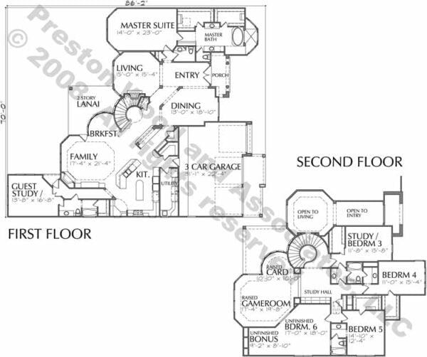 Two Story Home Plan D0118