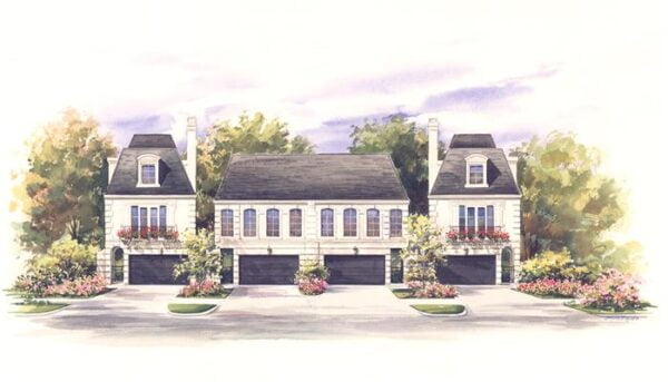 Townhouse Plan C2057 A/D