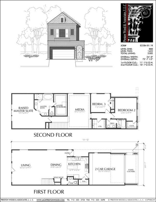 Townhouse Plan E2284 B1.1