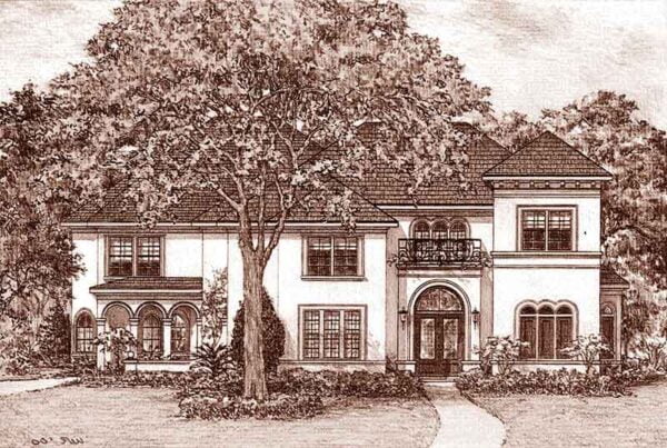 Two Story Home Plan D3227