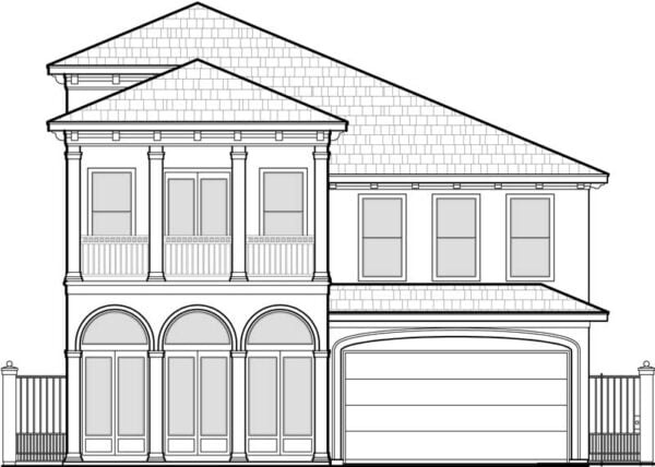 Urban House Plan D3055