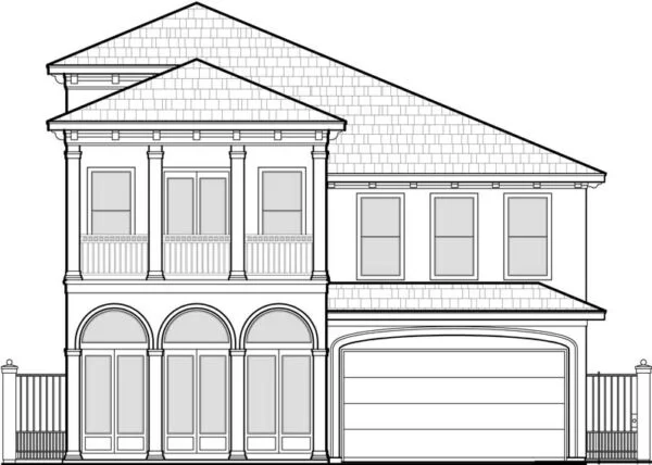 Urban House Plan D3055