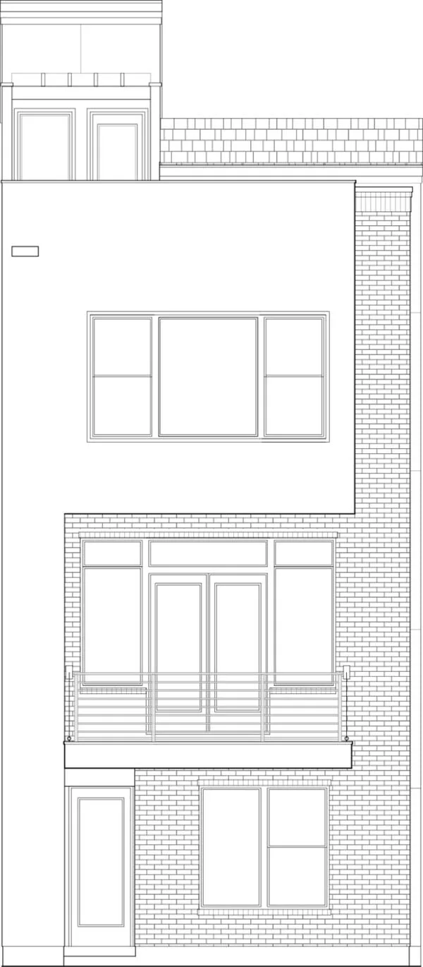 Townhouse Plan E2066 A2.1