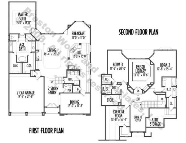 Patio Home Plan C4272