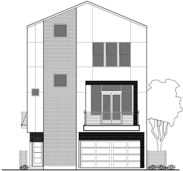 Townhouse Plan E5129 A1.1L