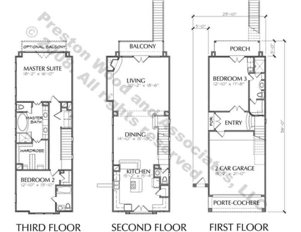 Townhouse Plan D3025