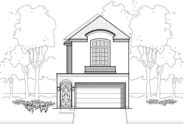 Townhouse Plan E2249 A1.1