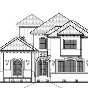 Two Story House Plan A0310