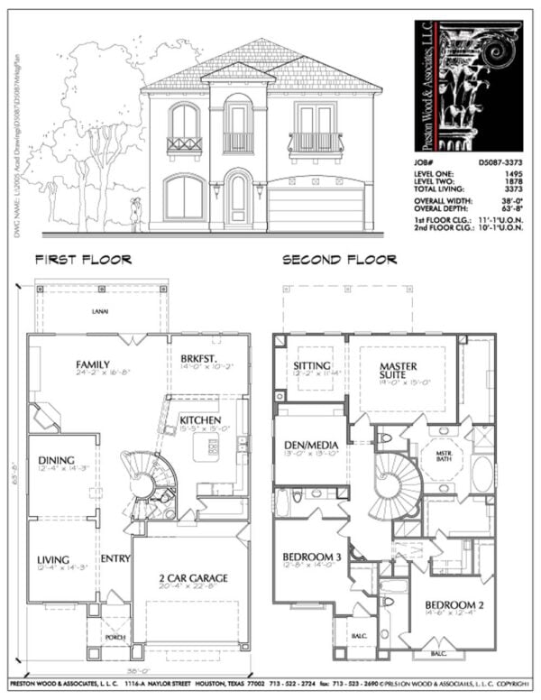 Urban House Plan D5087