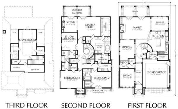 Urban House Plan E0089