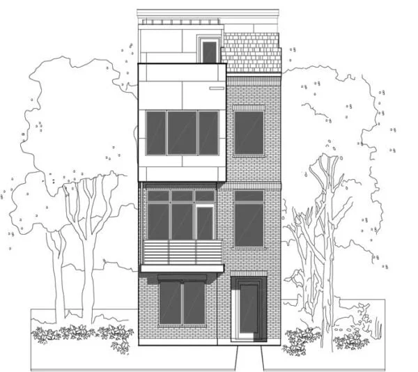 Townhouse Plan E2293 A1.1