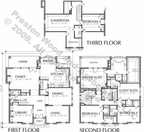 Urban House Plan C9250
