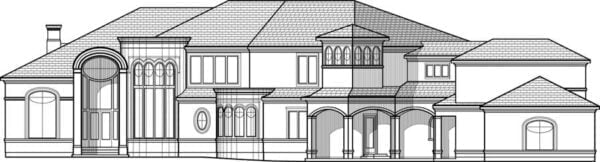 Two Story House Plan C8135