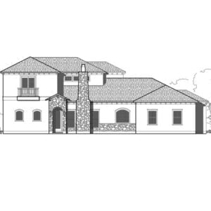 Two Story House Plan E2178