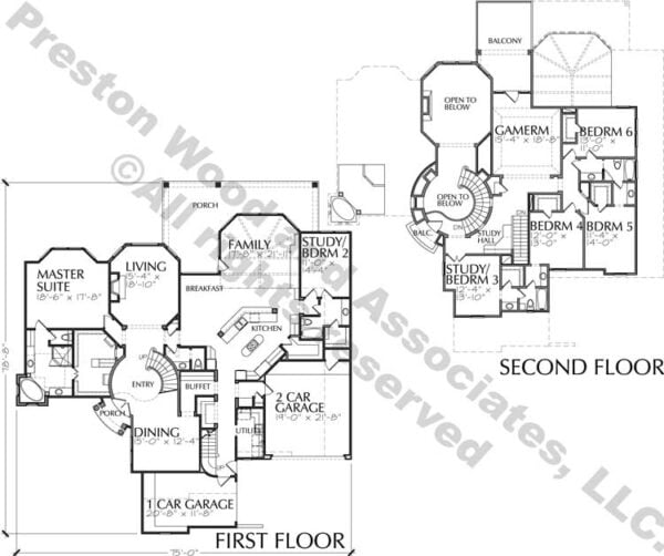 Two Story House Plan D4137